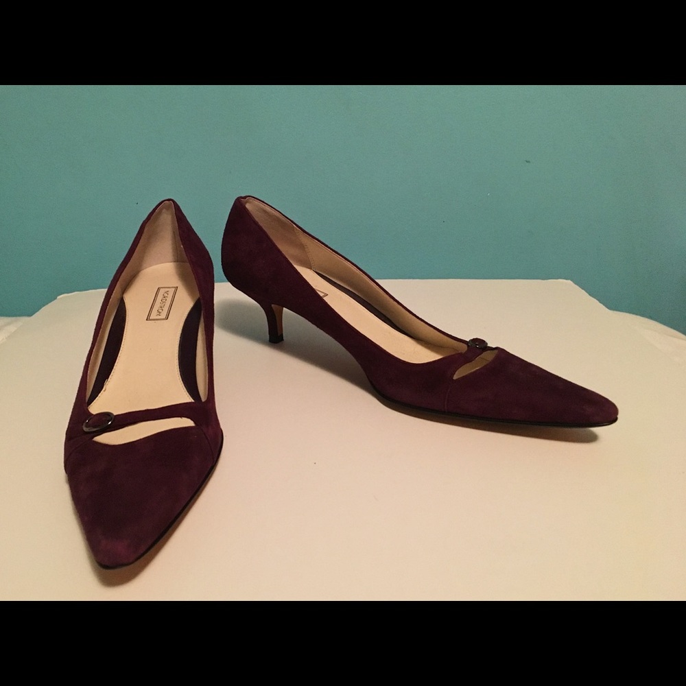 Vero Cuoio Dark Red Heels